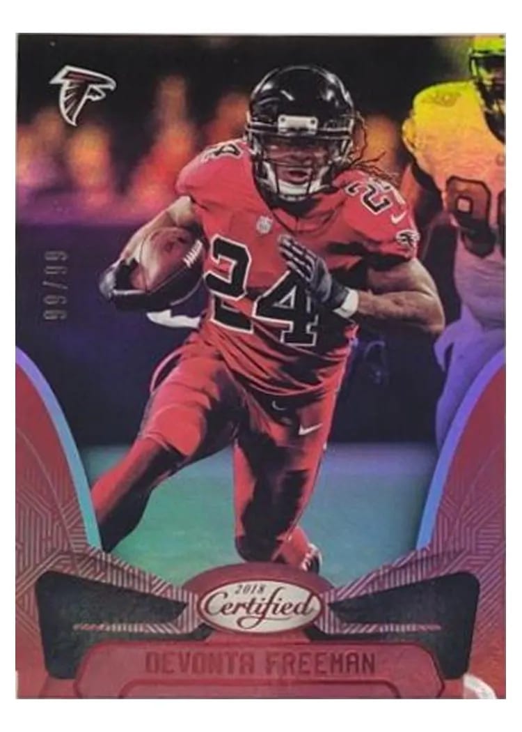2018 Panini Certified Devonta Freeman #46 card