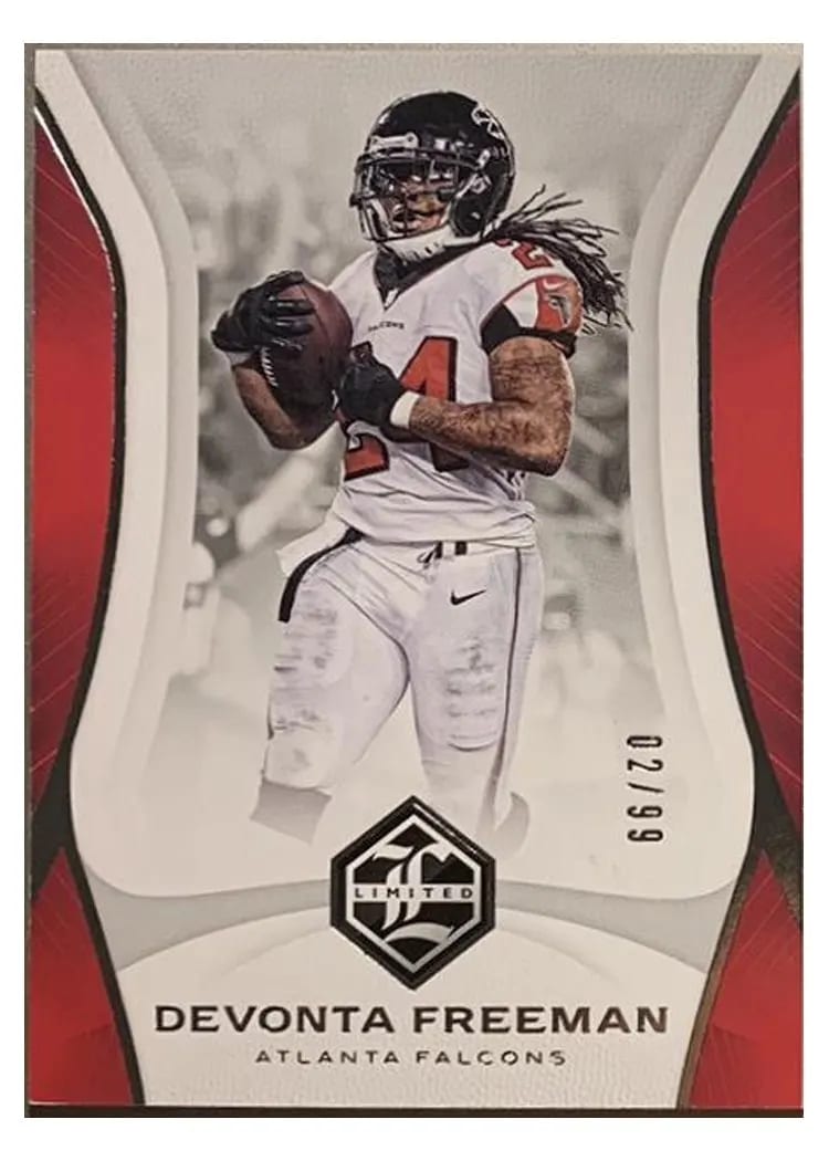 2018 Panini Limited Devonta Freeman #6 card