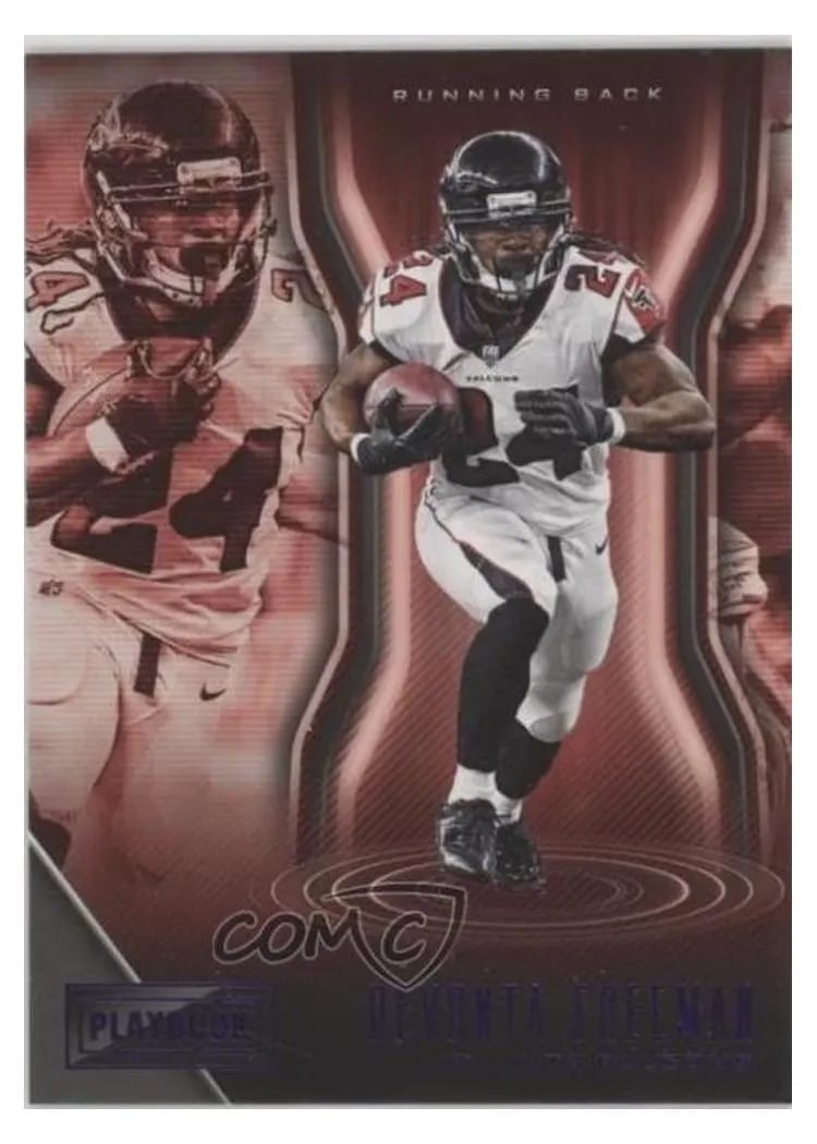 2018 Panini Playbook Devonta Freeman #86 card