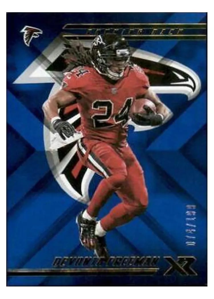 2018 Panini XR Devonta Freeman #76 card