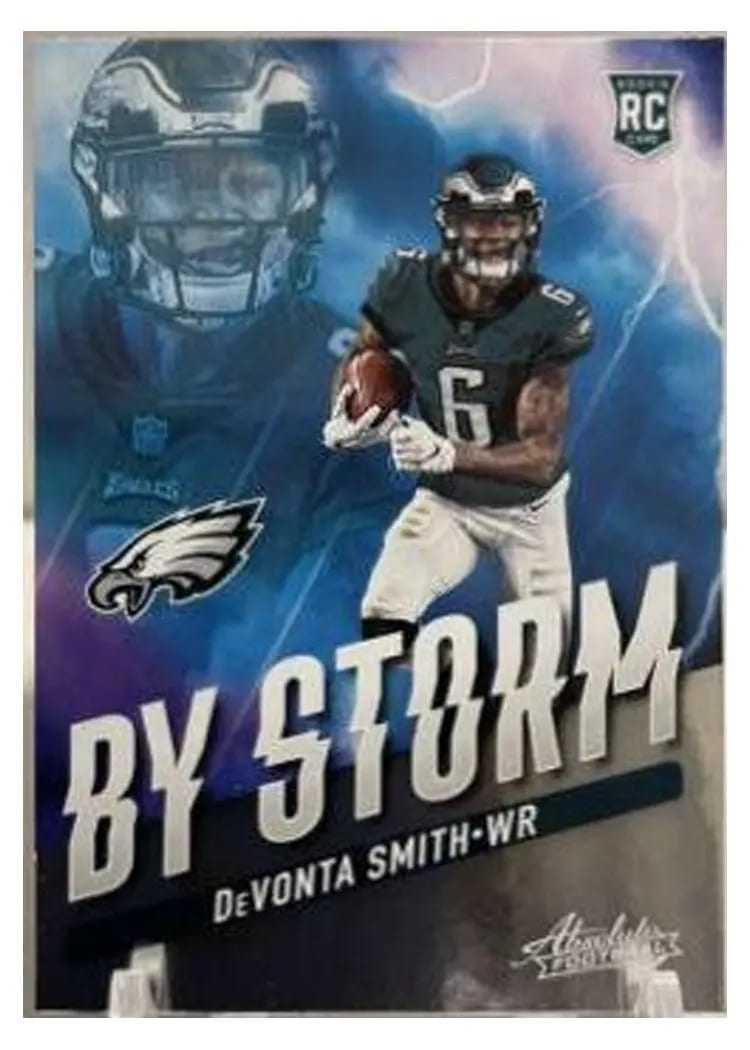 2021 Panini Absolute By Storm DeVONTA SMITH #BST-7 card