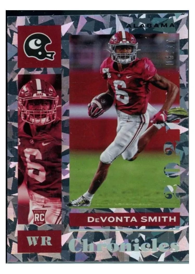 2021 Panini Chronicles Draft Picks DeVonta Smith #6 card