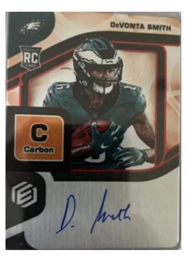 2021 Panini Elements DeVonta Smith #128 card