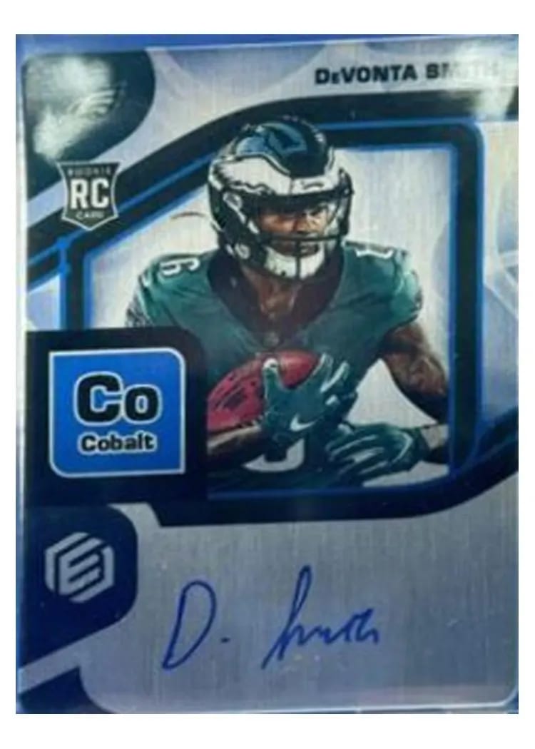 2021 Panini Elements DeVonta Smith #128 card