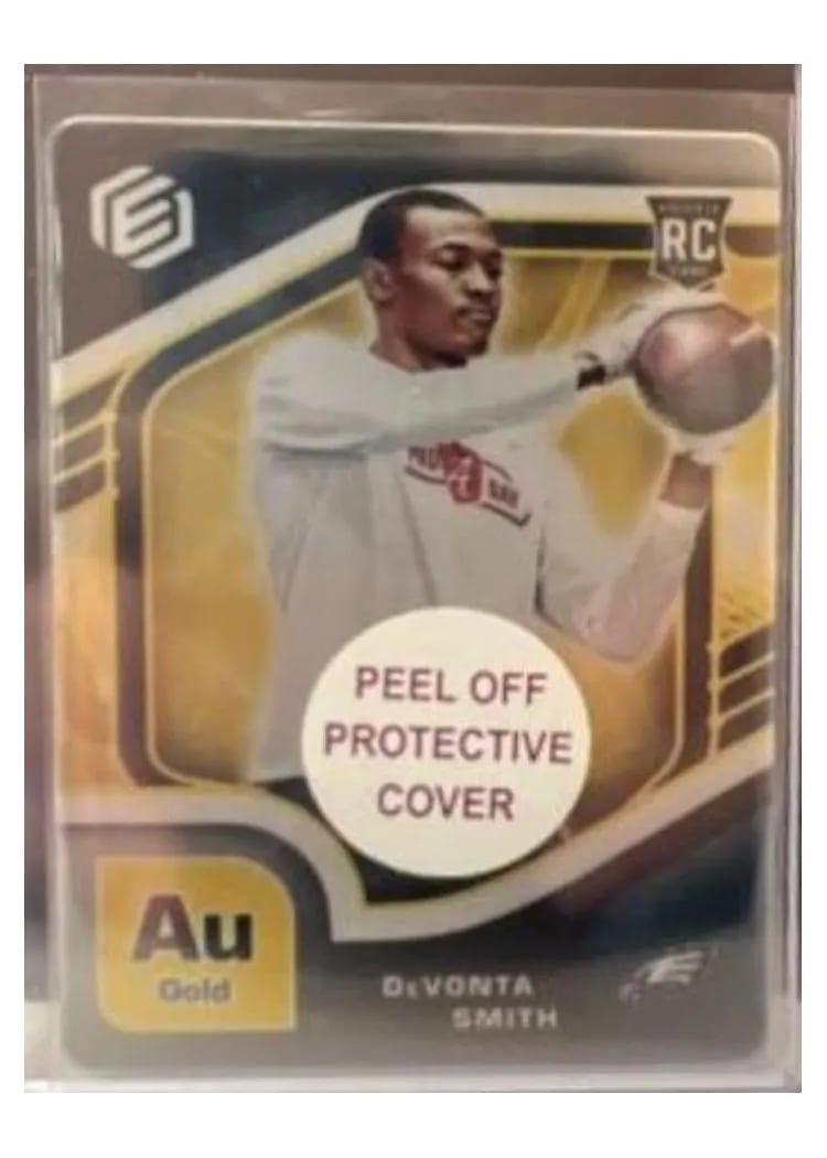 2021 Panini Elements DeVonta Smith #86 card