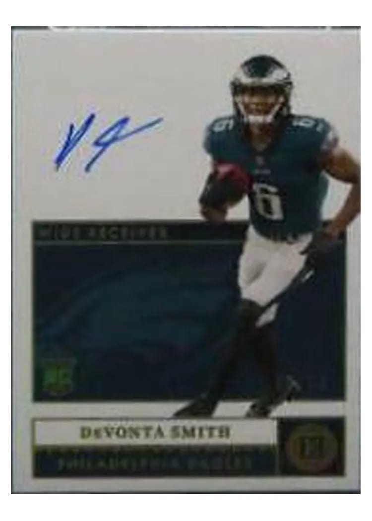 2021 Panini Encased Base Set DeVonta Smith #111 card