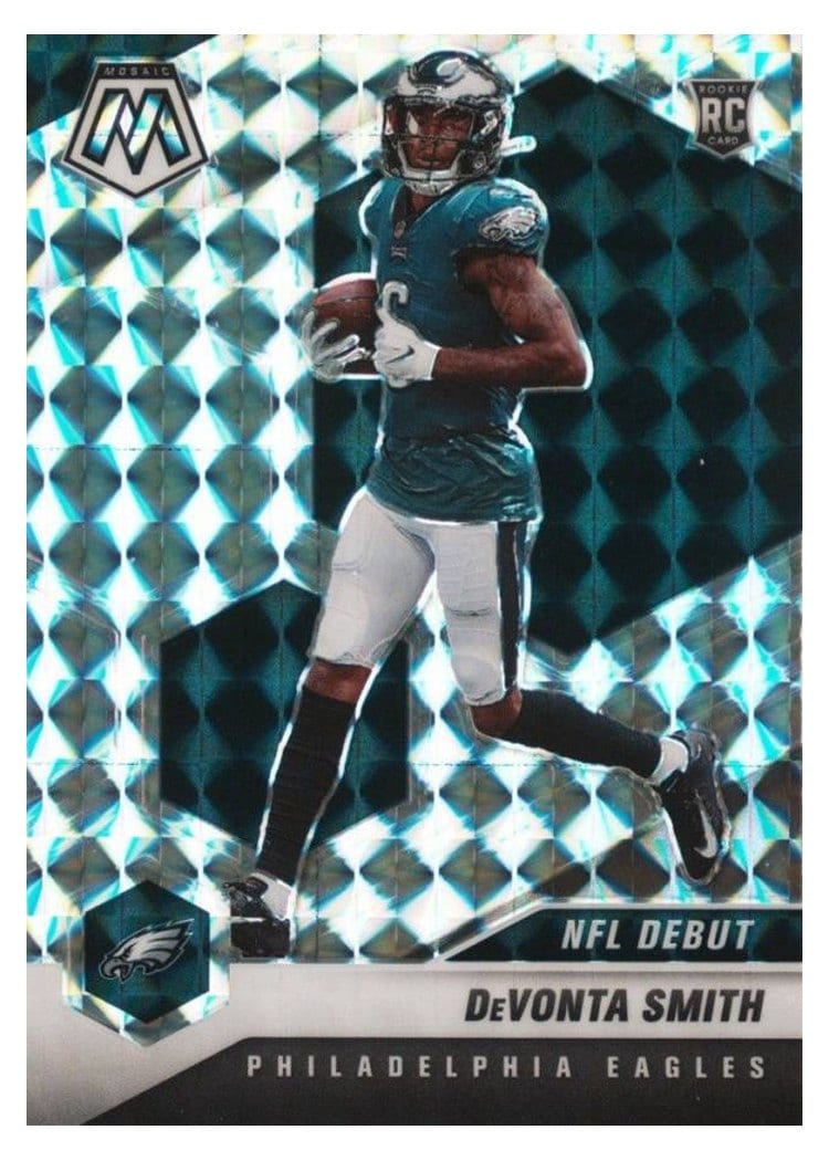 2021 Panini Mosaic Base Set DeVonta Smith #246 card