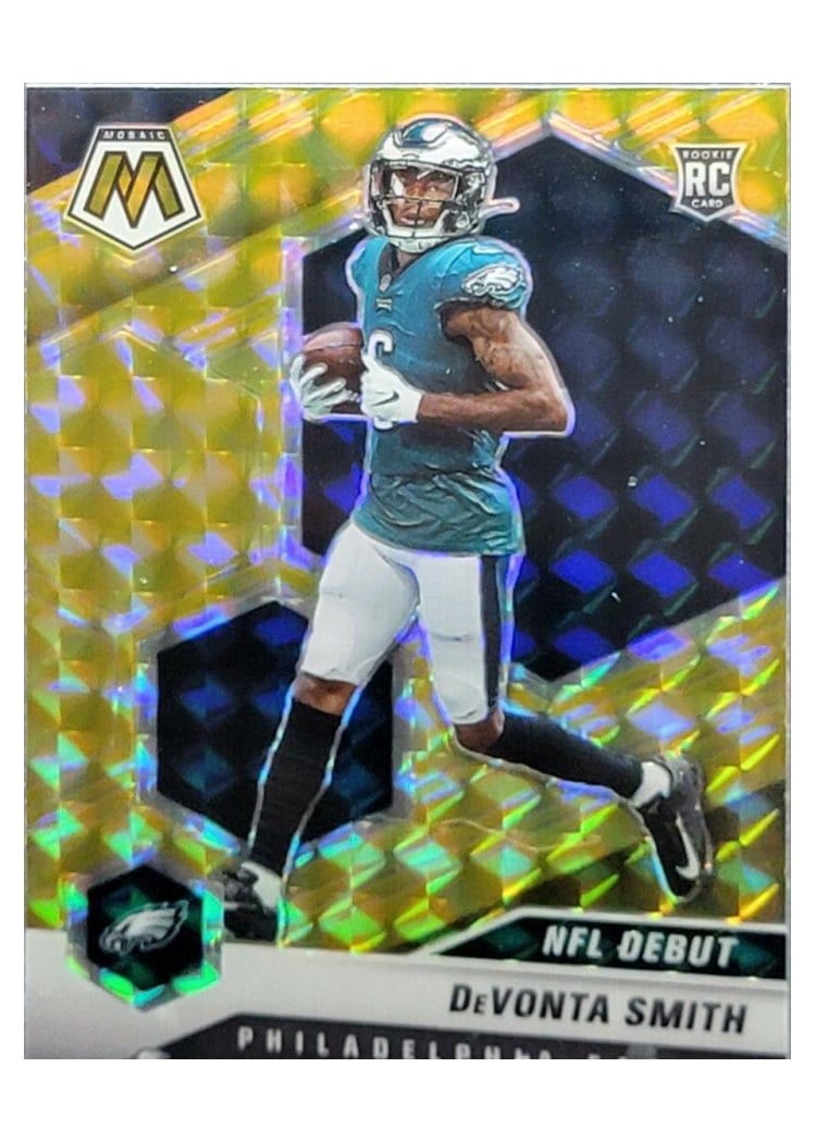 2021 Panini Mosaic Base Set DeVonta Smith #246 card