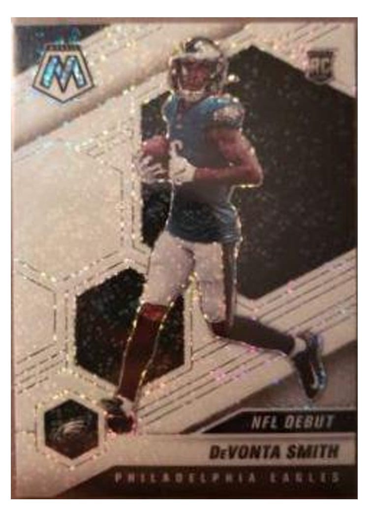 2021 Panini Mosaic Base Set DeVonta Smith #246 card