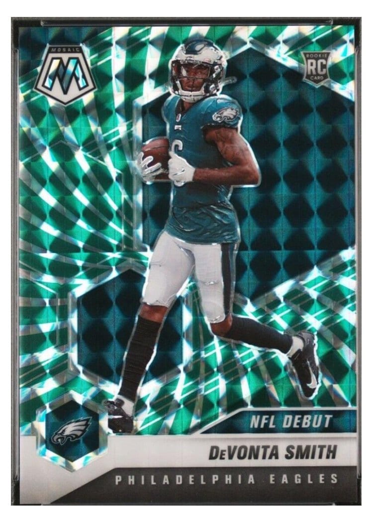 2021 Panini Mosaic Base Set DeVonta Smith #246 card