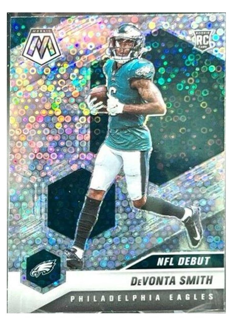 2021 Panini Mosaic Base Set DeVonta Smith #246 card