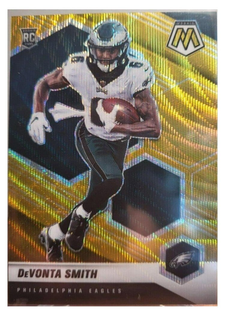 2021 Panini Mosaic Base Set DeVonta Smith #305 card