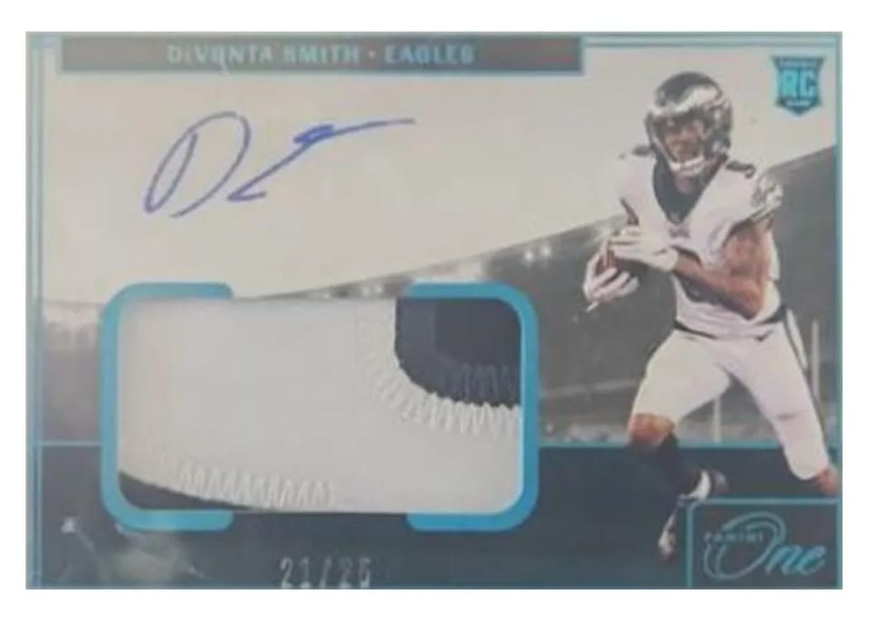 2021 Panini One DeVonta Smith #5 card