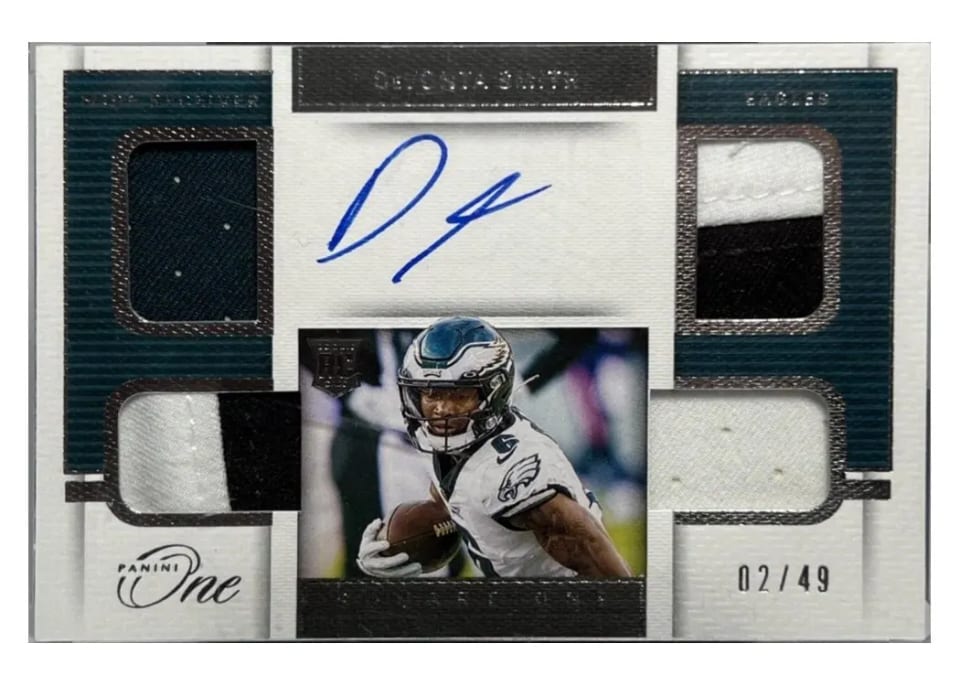 2021 Panini One DeVonta Smith #5 card