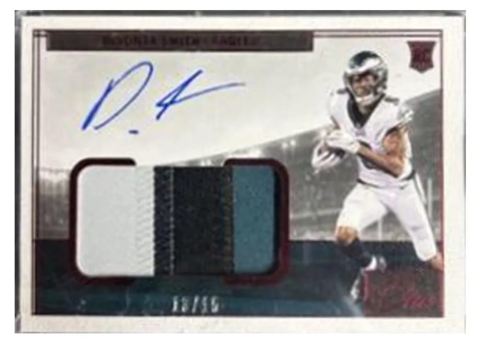 2021 Panini One DeVonta Smith #5 card