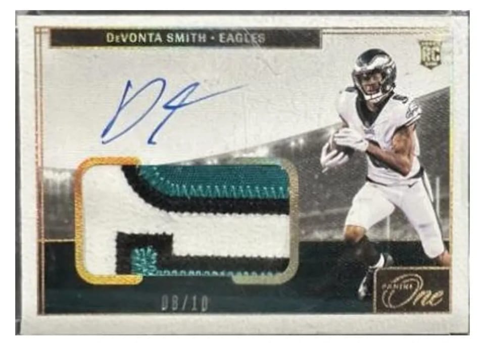 2021 Panini One DeVonta Smith #5 card