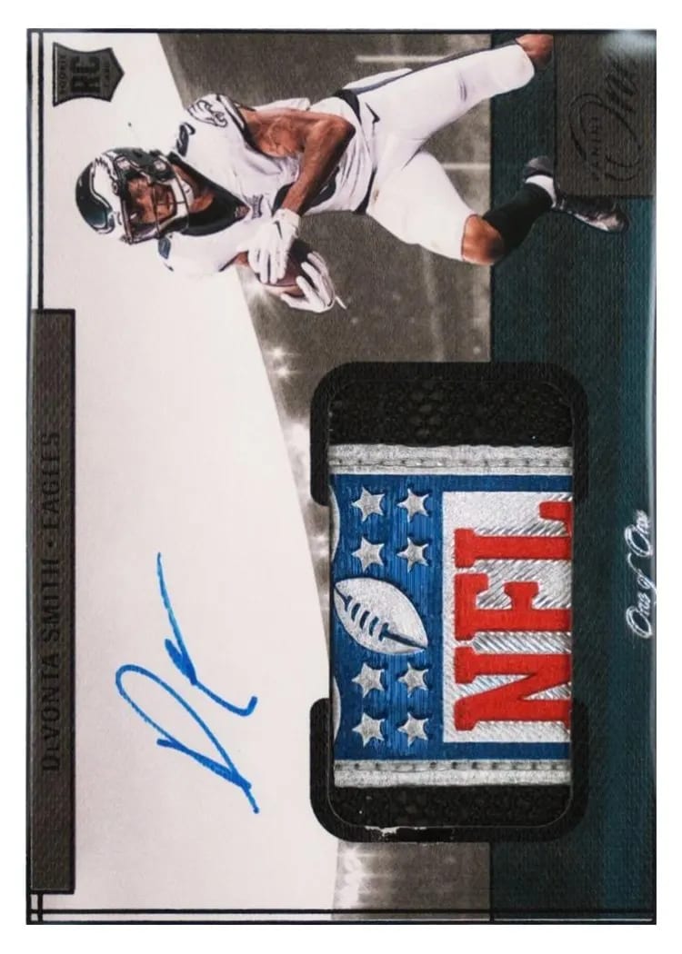 2021 Panini One DeVonta Smith #5 card