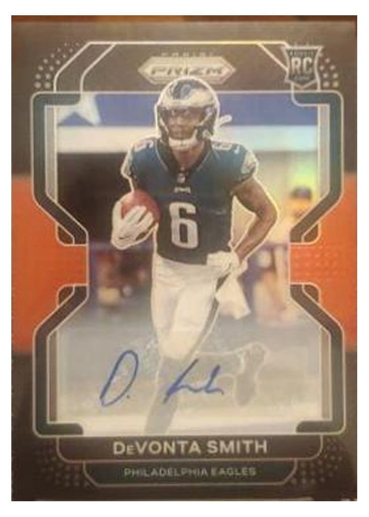 2021 Panini Prizm Base Set DeVonta Smith #335 card