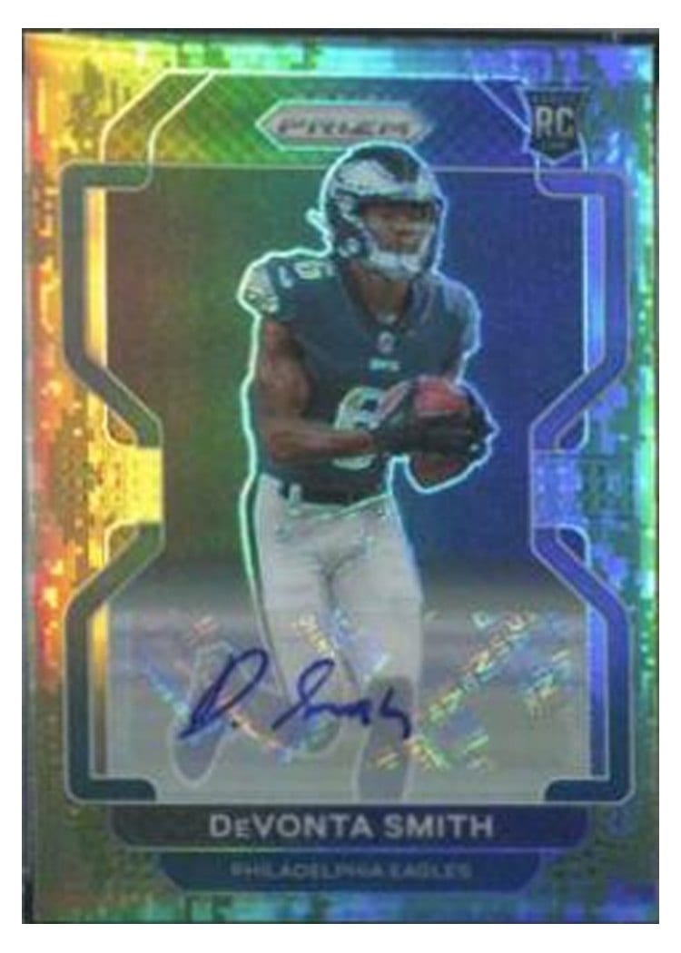 2021 Panini Prizm Base Set DeVonta Smith #335 card