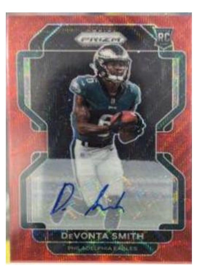 2021 Panini Prizm Base Set DeVonta Smith #335 card
