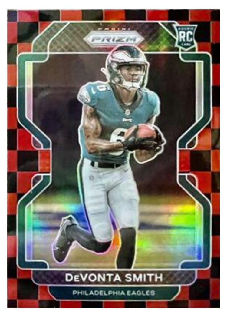 2021 Panini Prizm Base Set DeVonta Smith #335 card