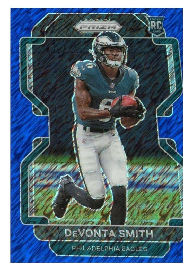 2021 Panini Prizm Base Set DeVonta Smith #335 card