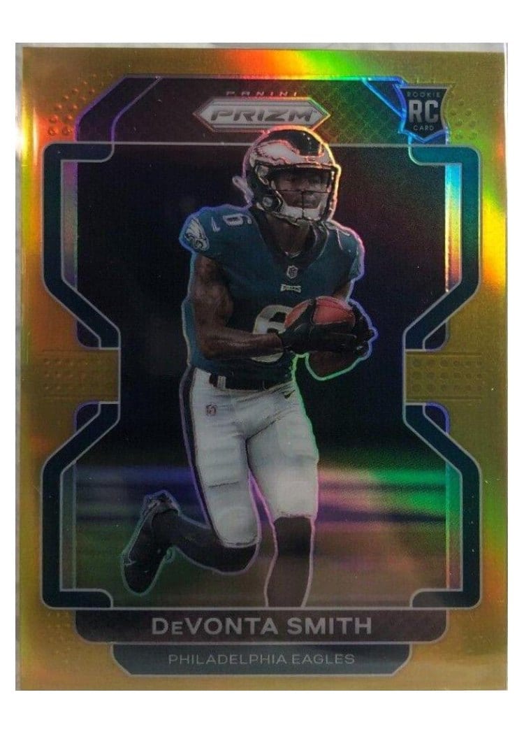 2021 Panini Prizm Base Set DeVonta Smith #335 card