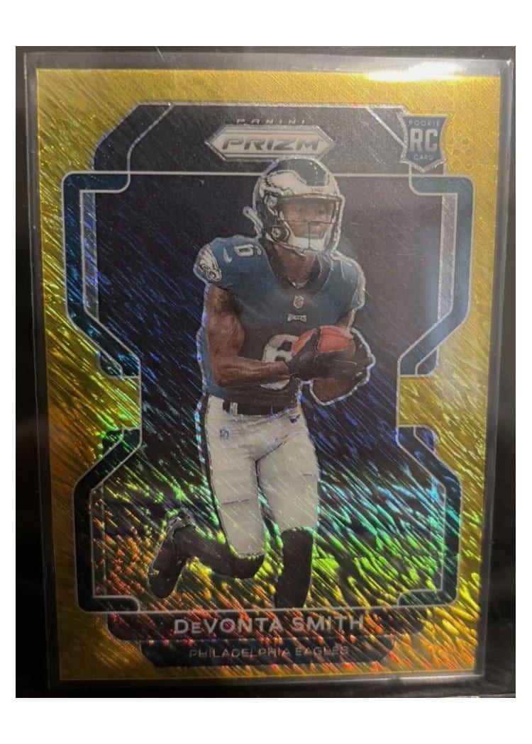 2021 Panini Prizm Base Set DeVonta Smith #335 card