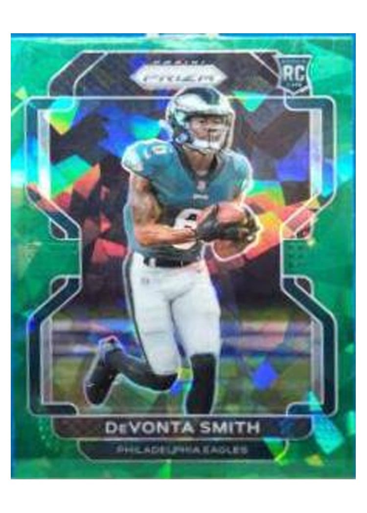 2021 Panini Prizm Base Set DeVonta Smith #335 card