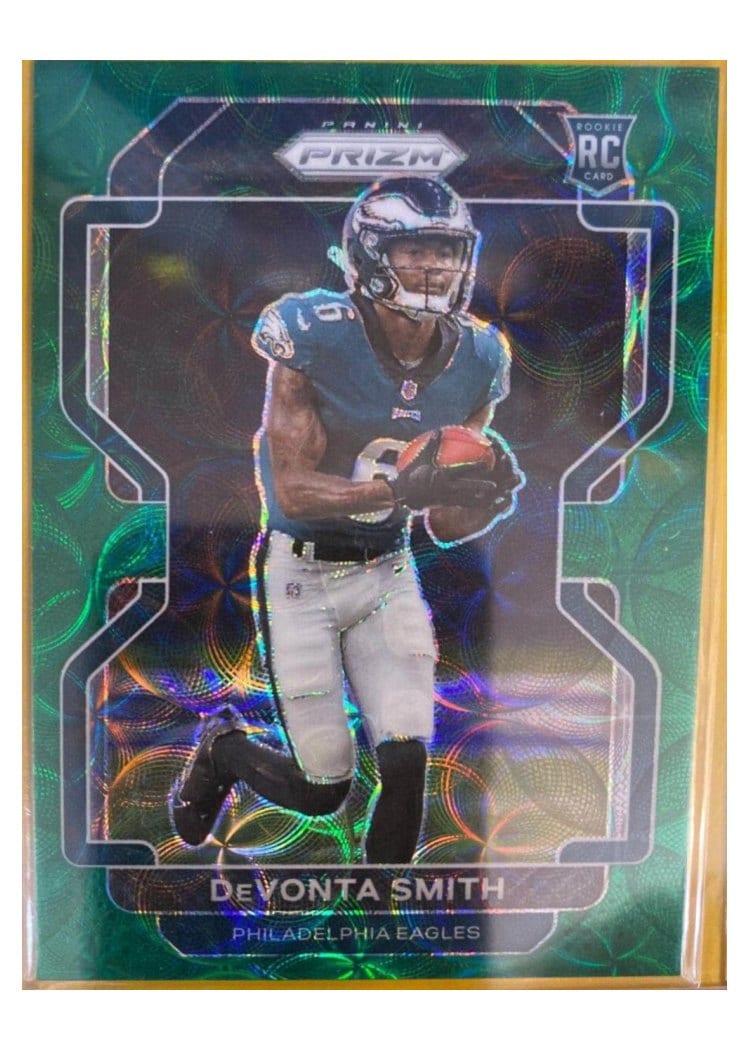 2021 Panini Prizm Base Set DeVonta Smith #335 card