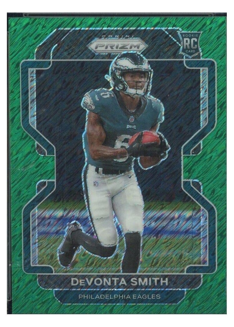 2021 Panini Prizm Base Set DeVonta Smith #335 card
