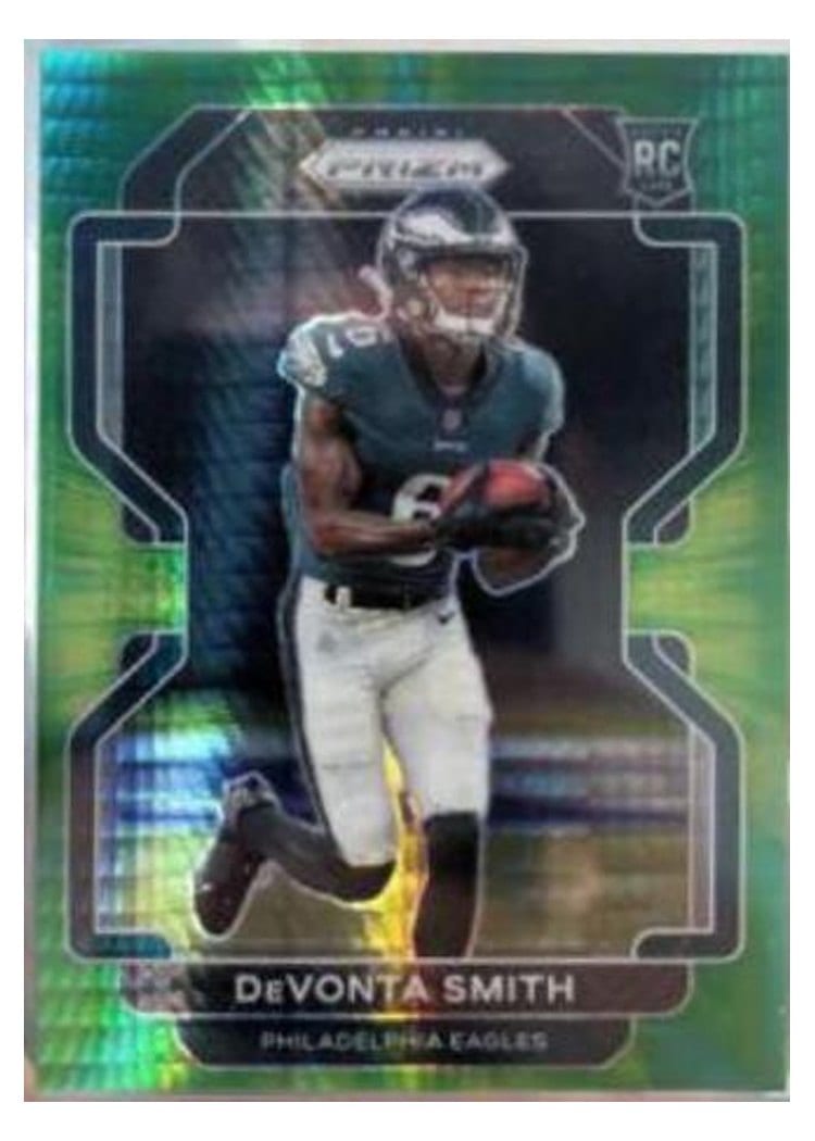 2021 Panini Prizm Base Set DeVonta Smith #335 card