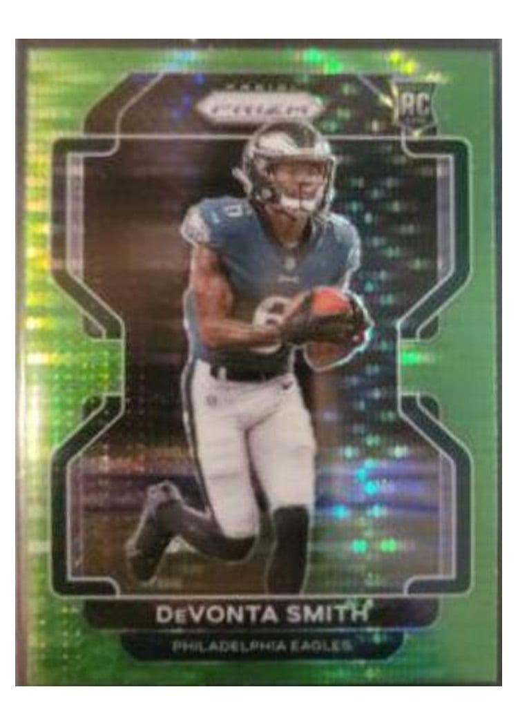 2021 Panini Prizm Base Set DeVonta Smith #335 card