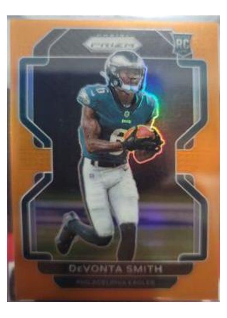 2021 Panini Prizm Base Set DeVonta Smith #335 card