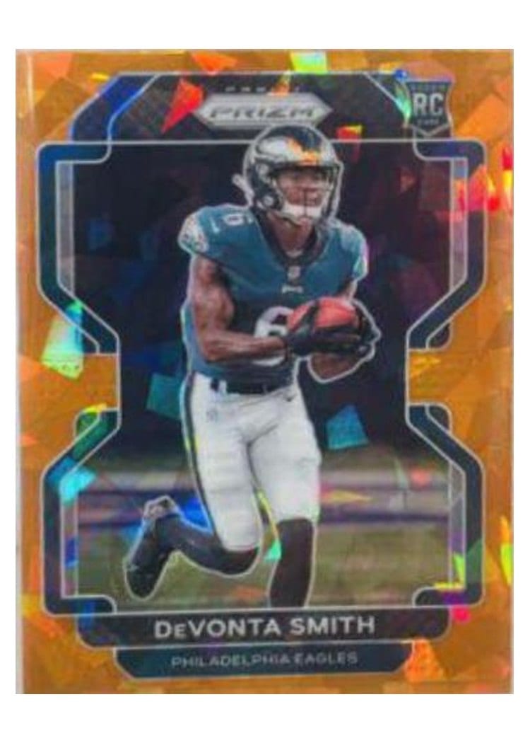 2021 Panini Prizm Base Set DeVonta Smith #335 card