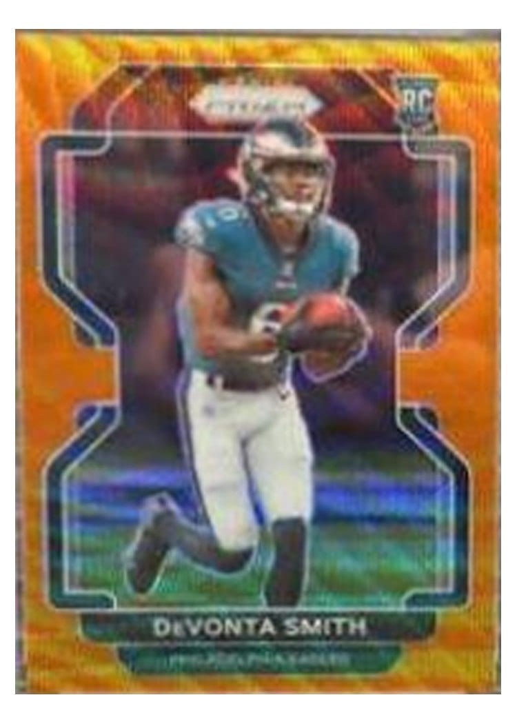 2021 Panini Prizm Base Set DeVonta Smith #335 card
