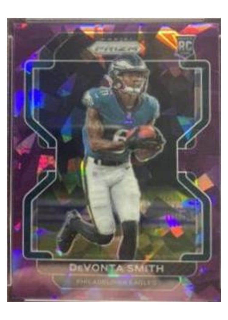 2021 Panini Prizm Base Set DeVonta Smith #335 card