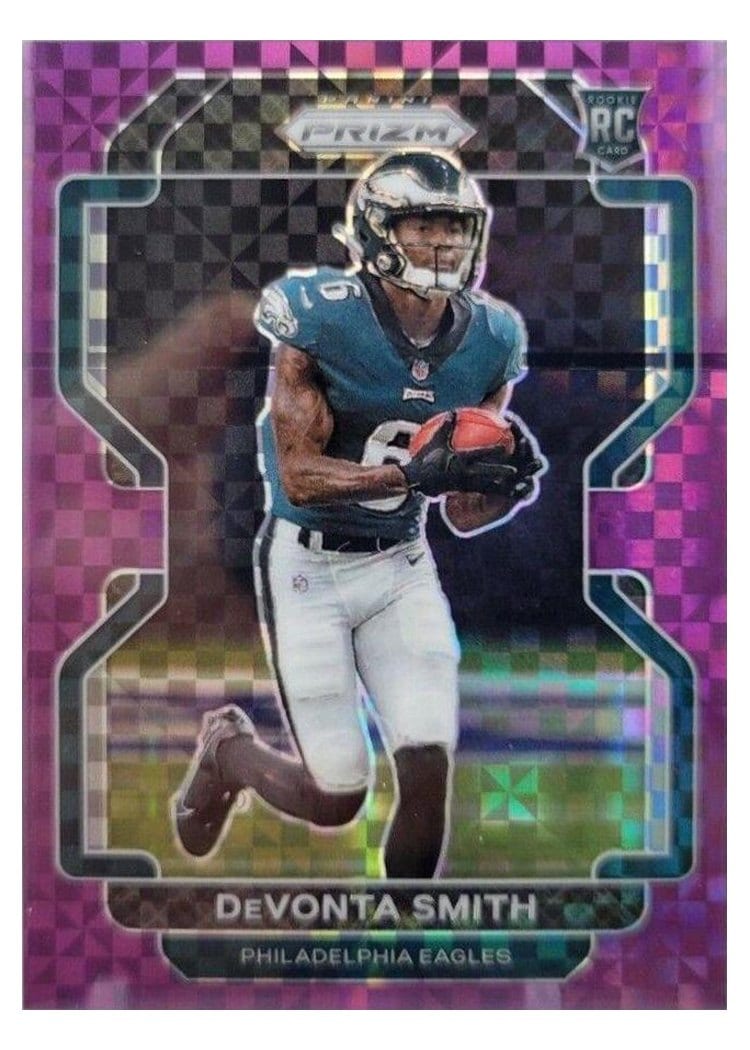 2021 Panini Prizm Base Set DeVonta Smith #335 card