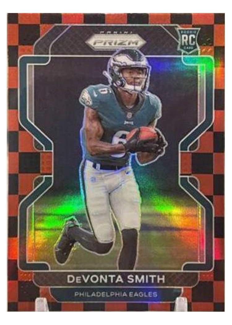 2021 Panini Prizm Base Set DeVonta Smith #335 card