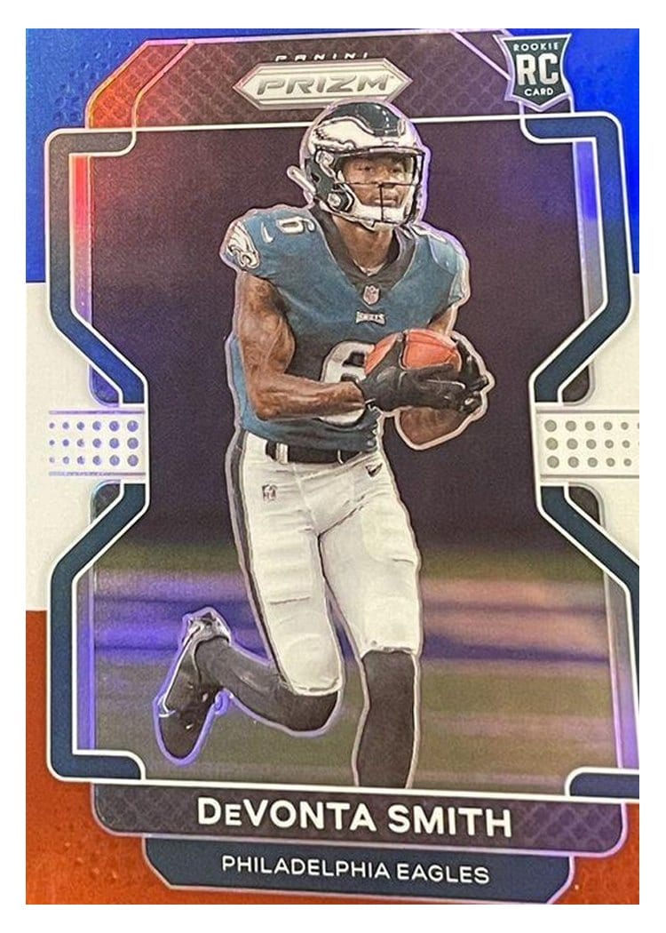 2021 Panini Prizm Base Set DeVonta Smith #335 card