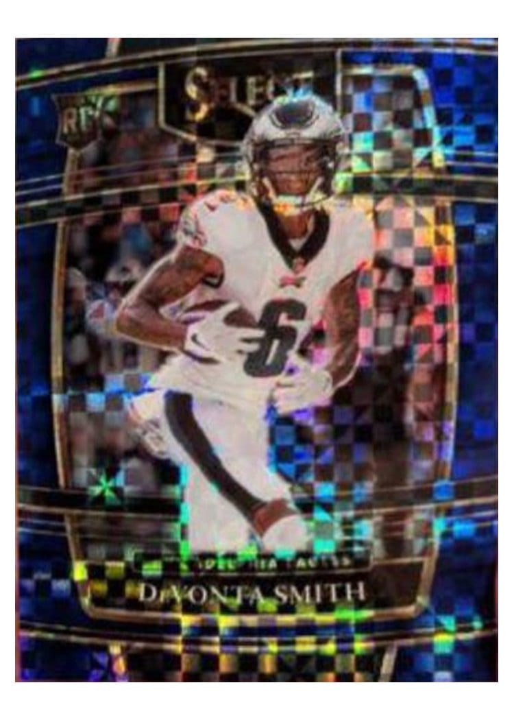 2021 Panini Select DeVonta Smith #49 card