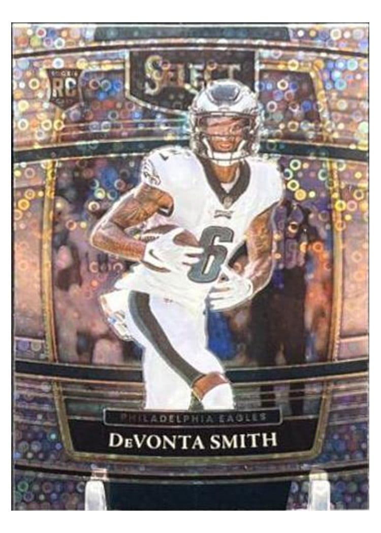 2021 Panini Select DeVonta Smith Disco #49 card