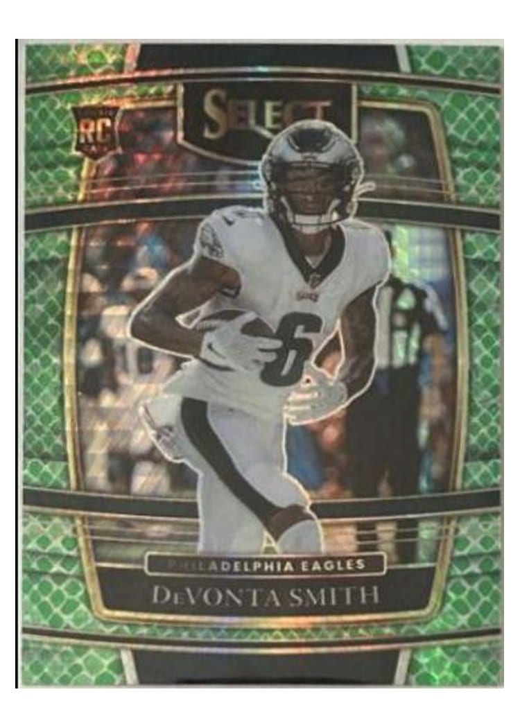 2021 Panini Select DeVonta Smith #49 card