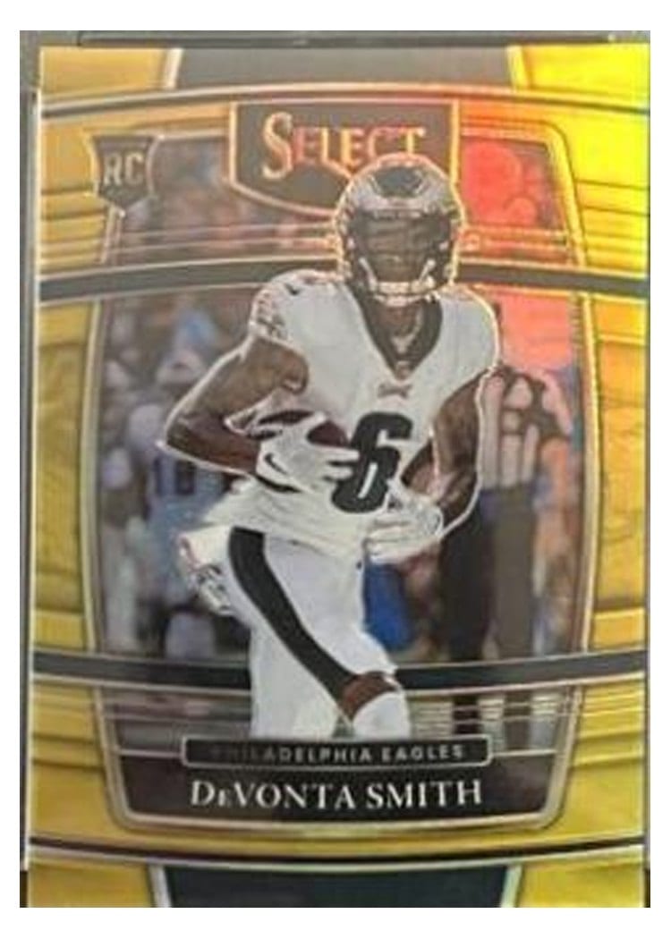 2021 Panini Select DeVonta Smith #49 card