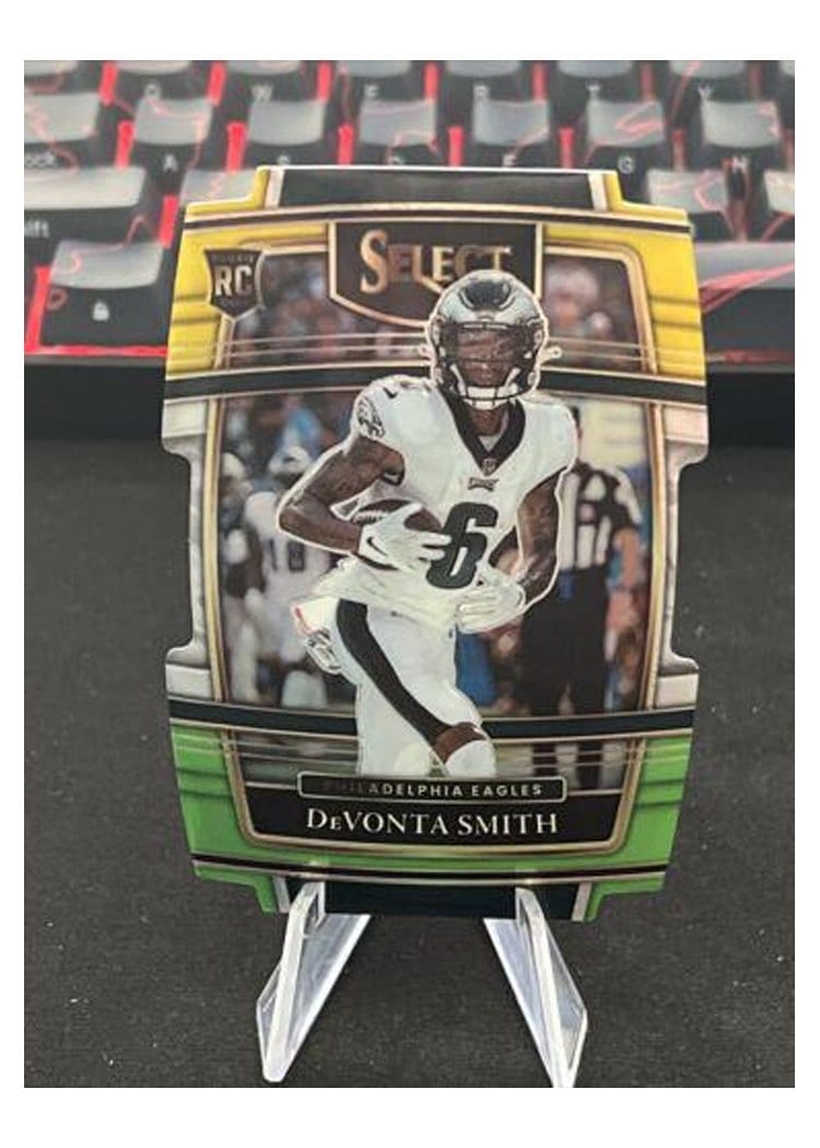 2021 Panini Select DeVonta Smith #49 card