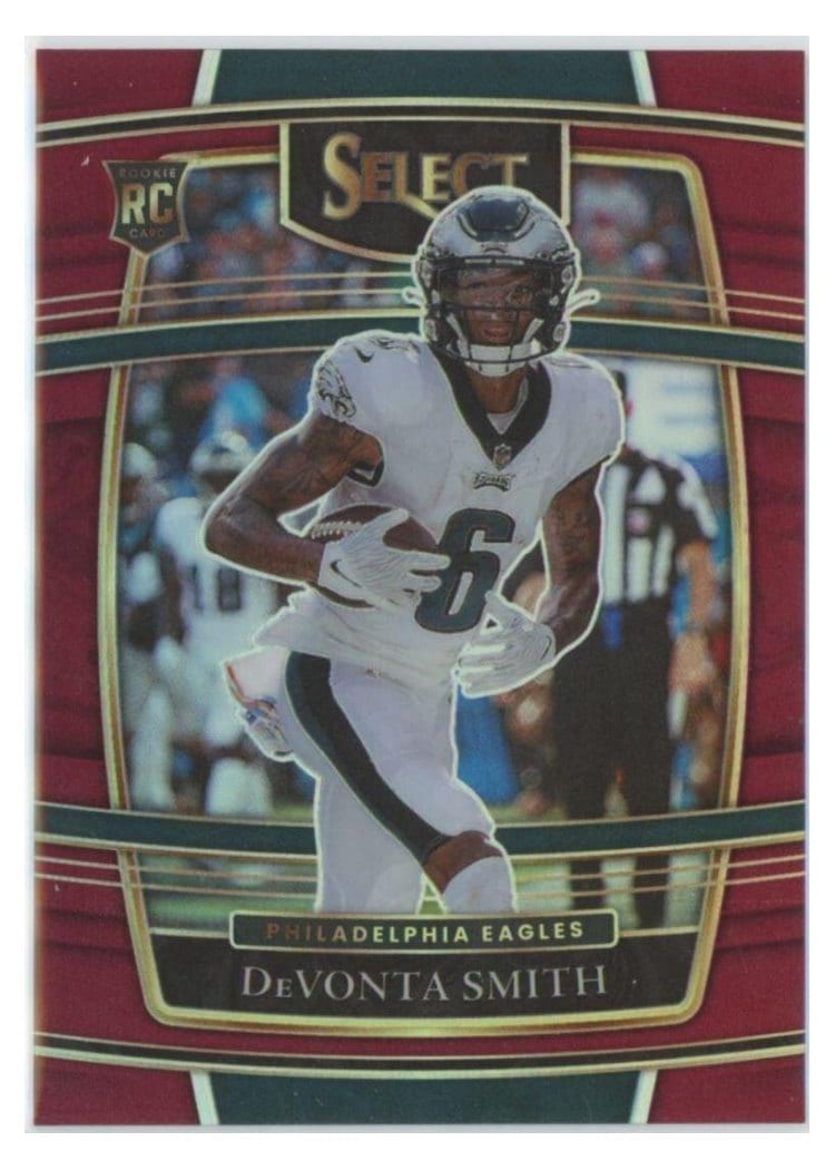 2021 Panini Select DeVonta Smith #49 card