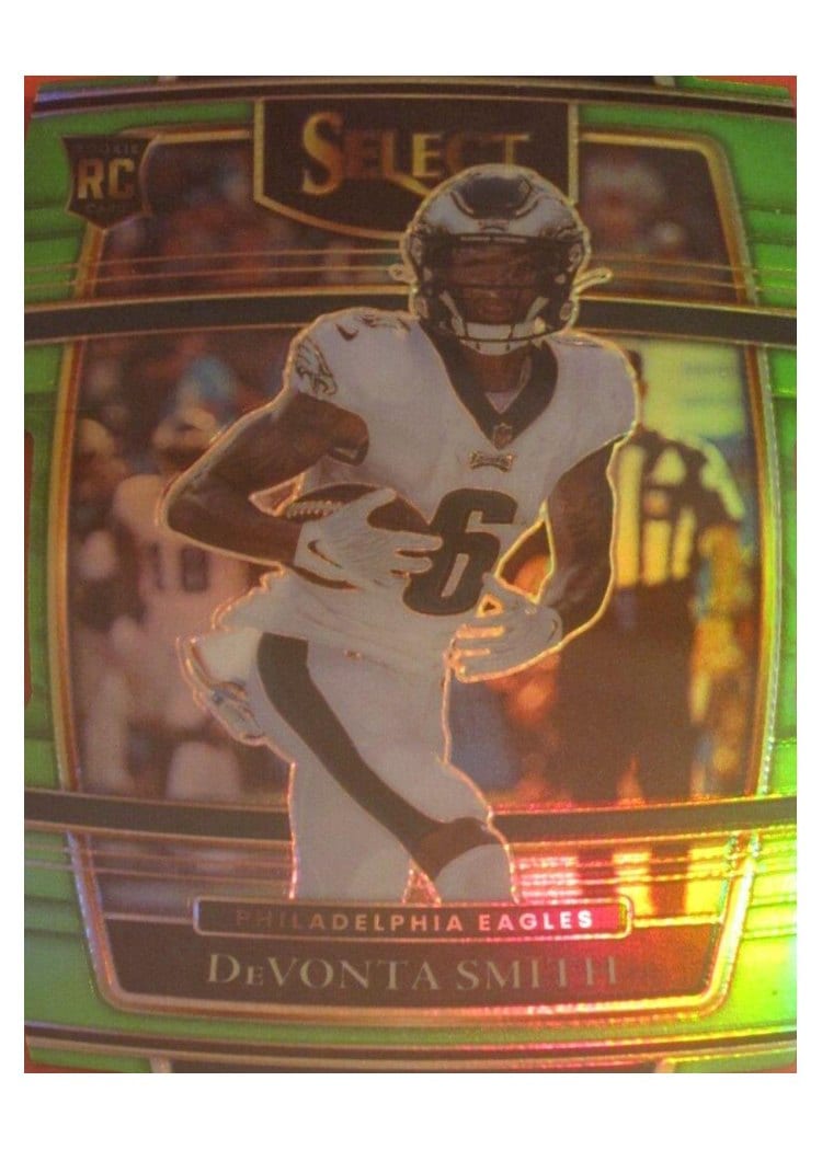 2021 Panini Select DeVonta Smith #49 card