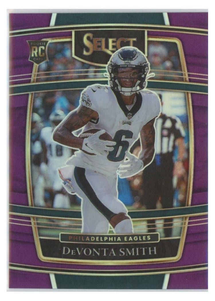 2021 Panini Select DeVonta Smith #49 card