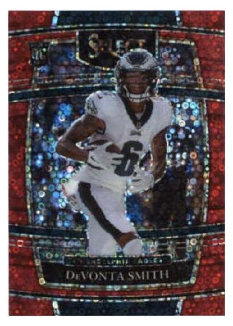 2021 Panini Select DeVonta Smith #49 card