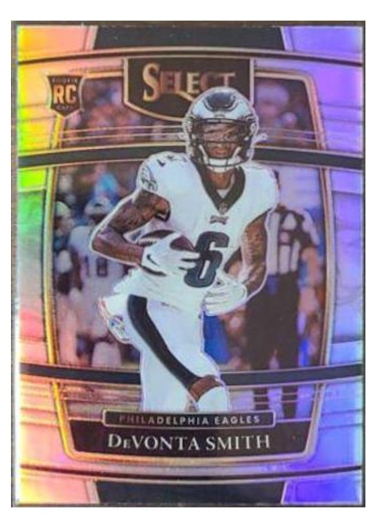 2021 Panini Select DeVonta Smith #49 card